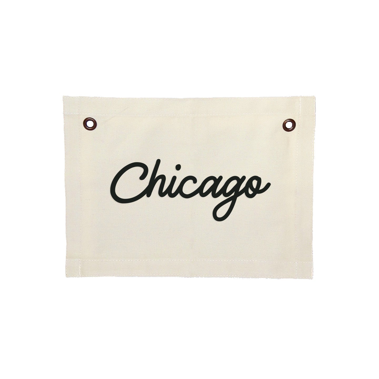 Howdy Y'all Cursive Small Canvas Flag – Frankie Jean