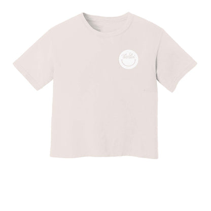 Darlin' Smile Washed Crop Tee