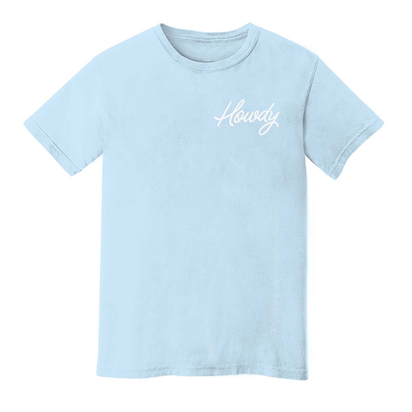 Howdy Cursive Washed Tee