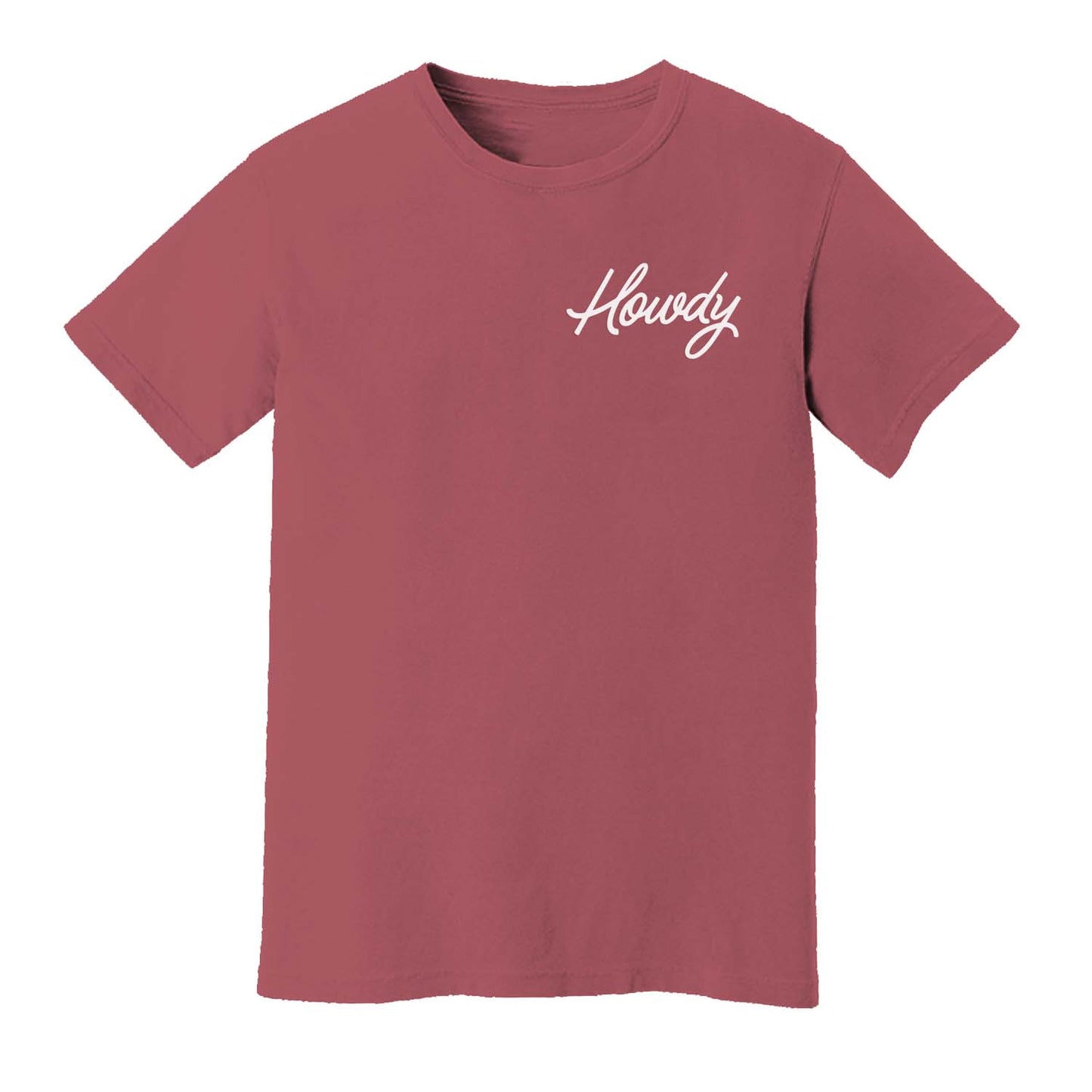 Howdy Cursive Washed Tee