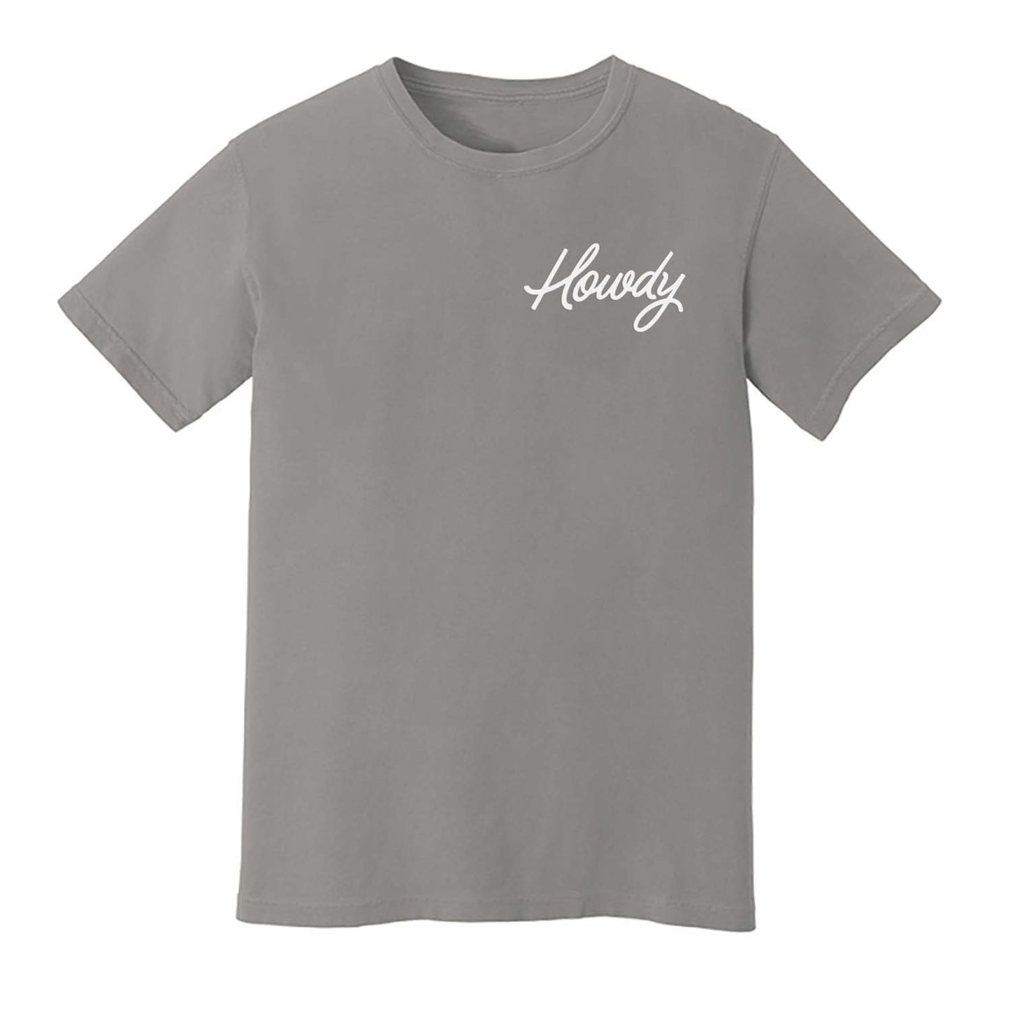 Howdy Cursive Washed Tee