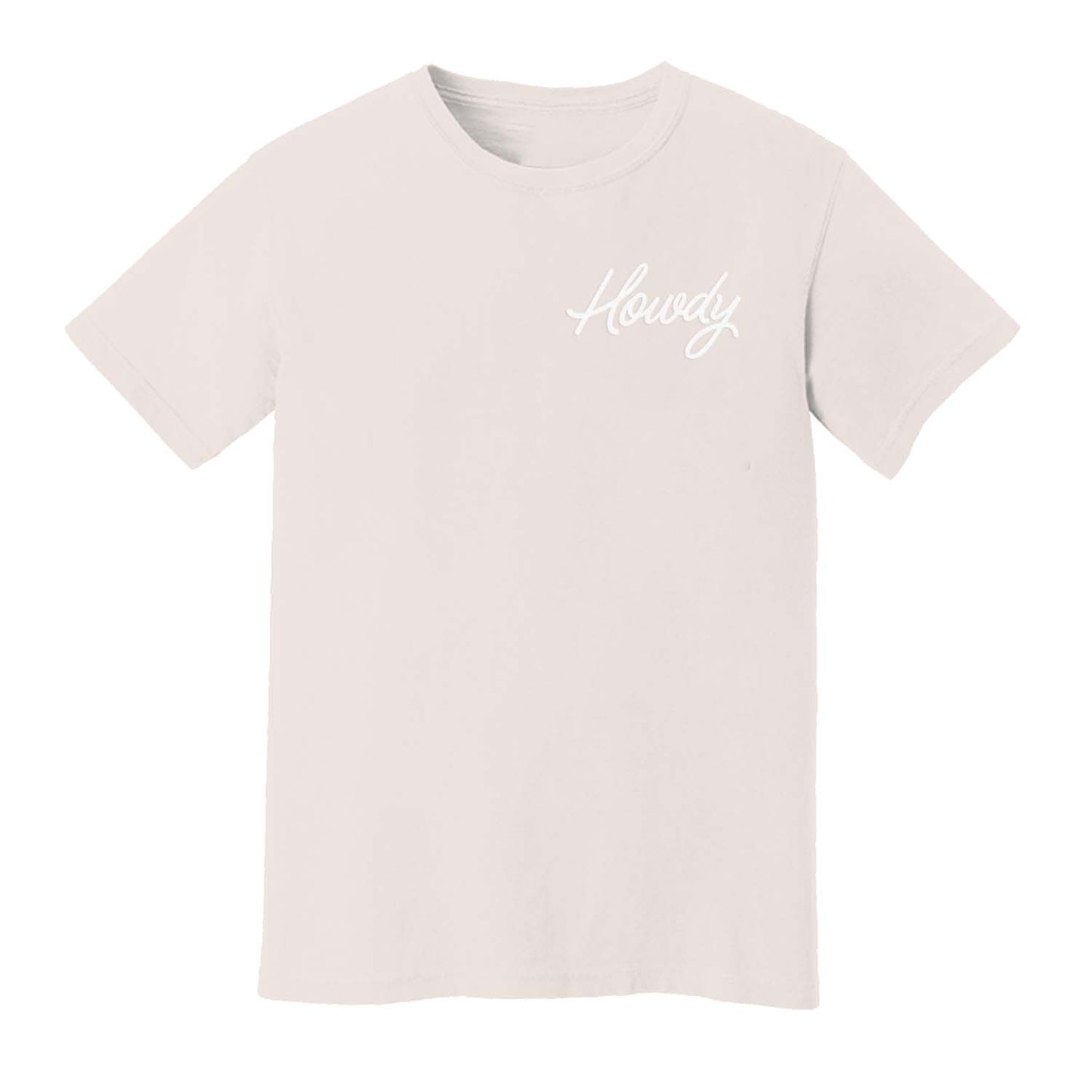 Howdy Cursive Washed Tee