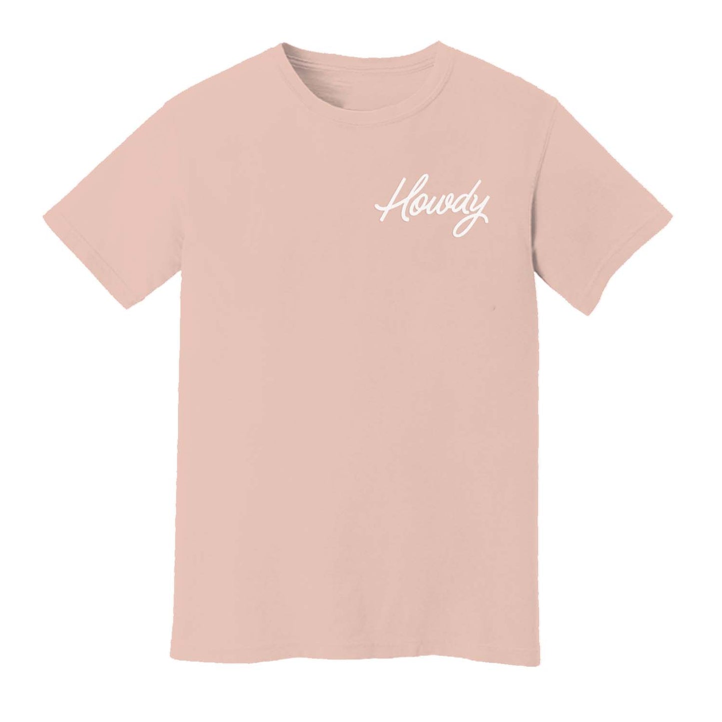 Howdy Cursive Washed Tee