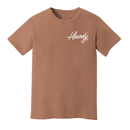 Howdy Cursive Washed Tee