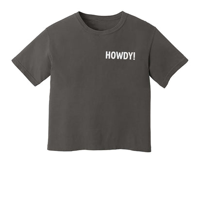 Howdy! Washed Crop Tee