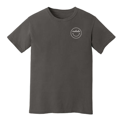 Mahalo Smiley Face Washed Tee