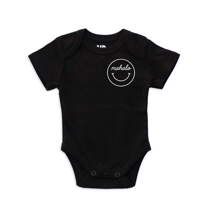 Mahalo Smiley Face Onesie