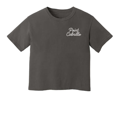 Point Cabrillo Washed Crop Tee