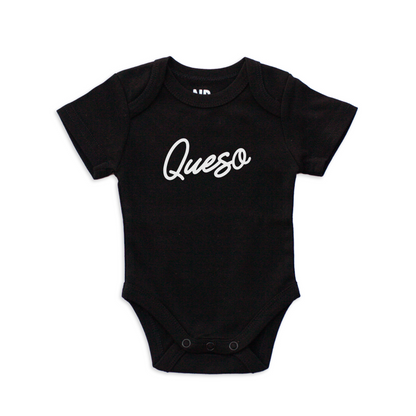 Queso Cursive Onesie