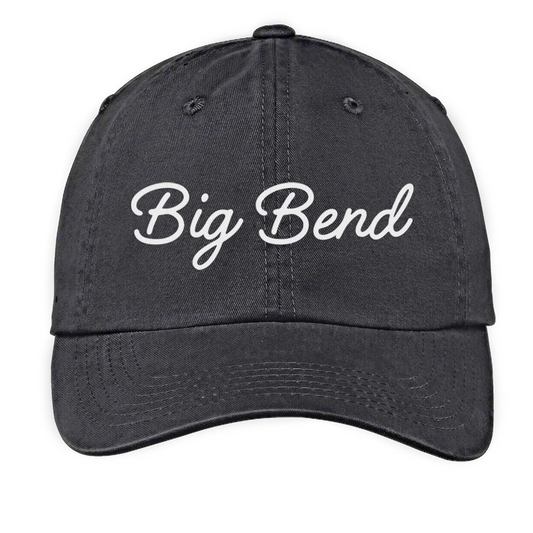 Big Bend Cursive Baseball Cap