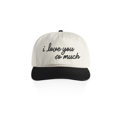 I Love You So Much 2 Tone Cap