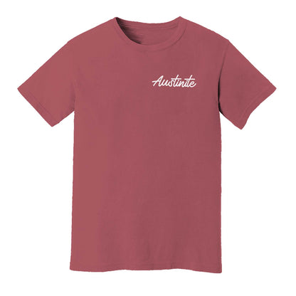 Austinite Cursive Washed Tee