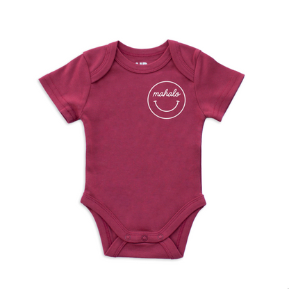 Mahalo Smiley Face Onesie