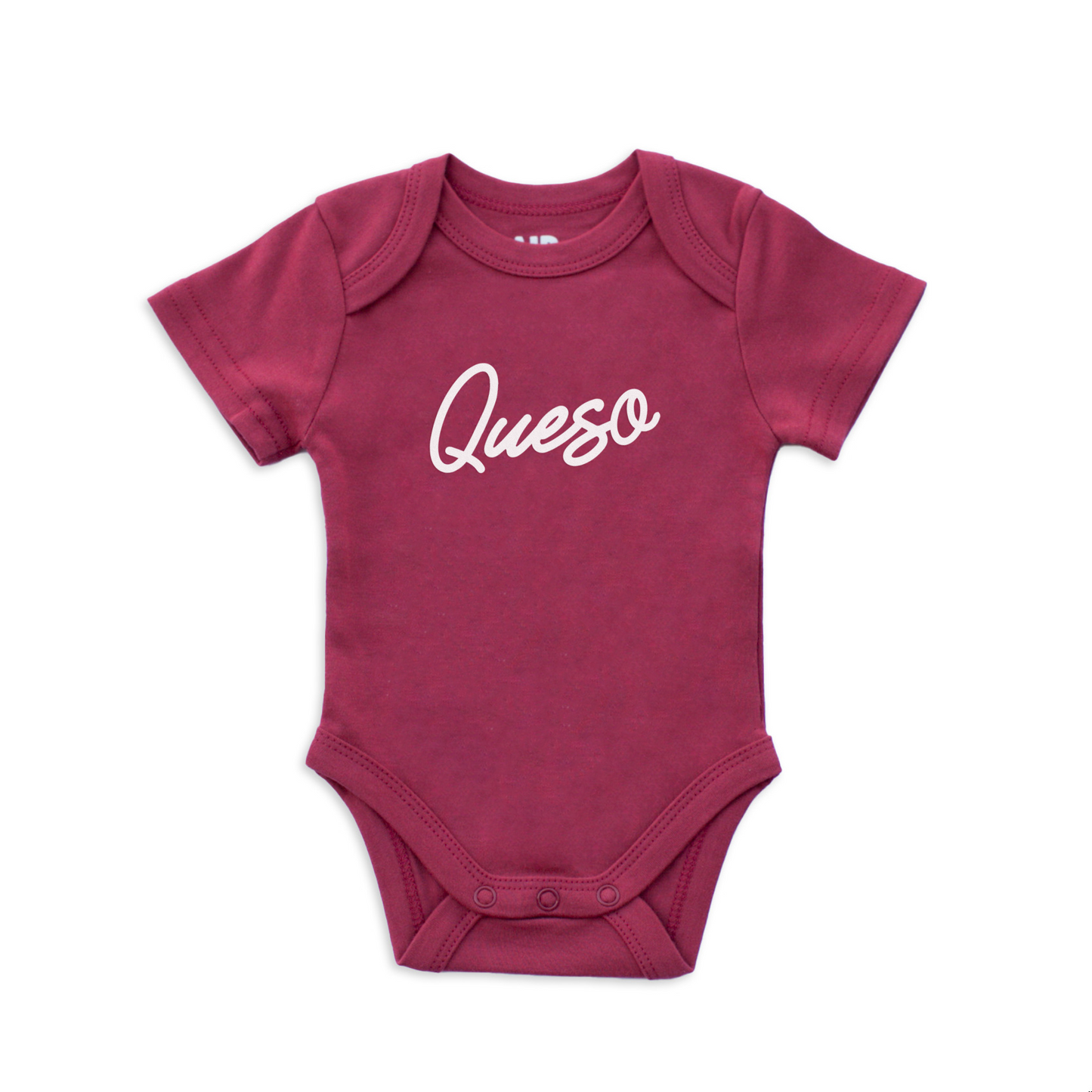 Queso Cursive Onesie