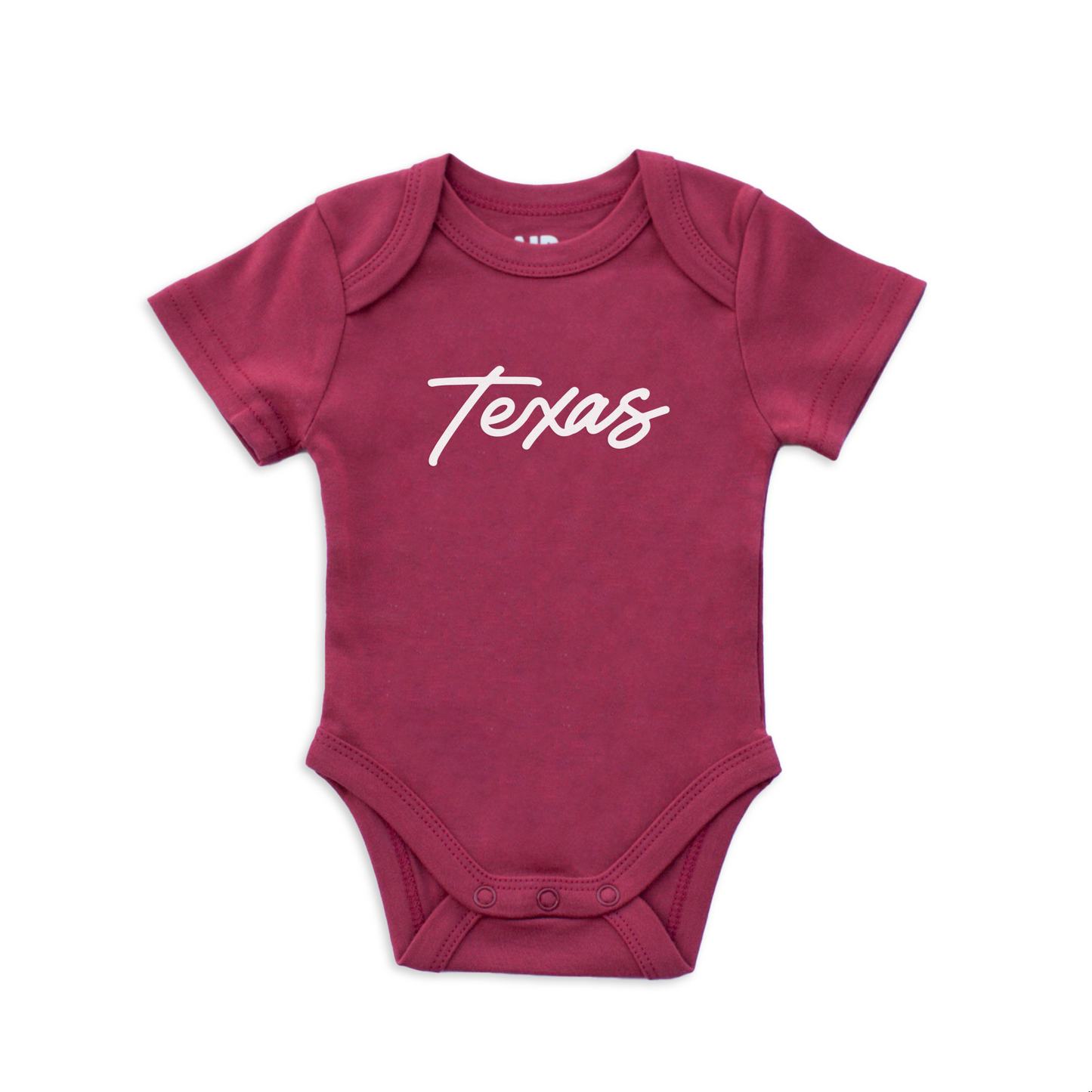 Texas Cursive Onesie