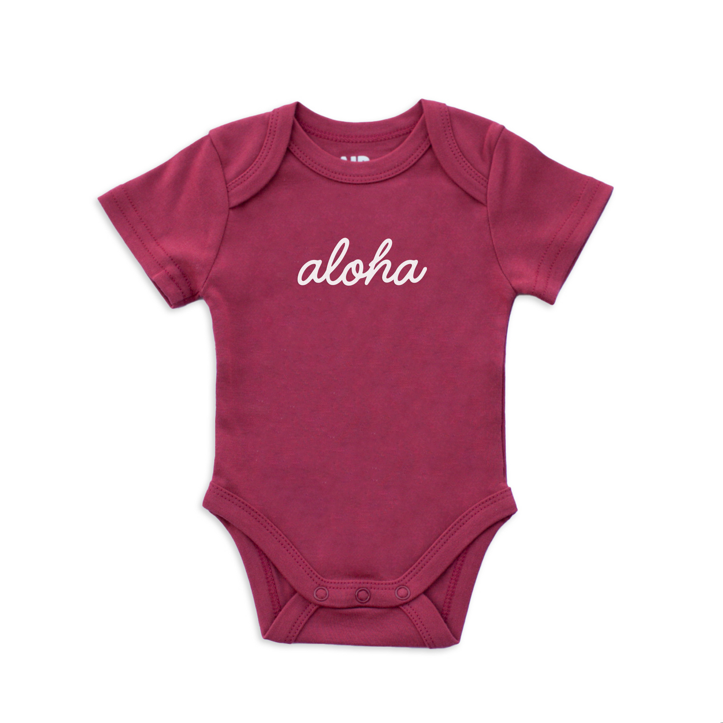 Aloha Cursive Onesie