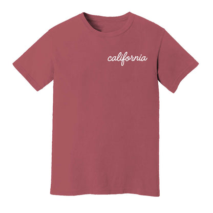 California Cursive Washed Tee