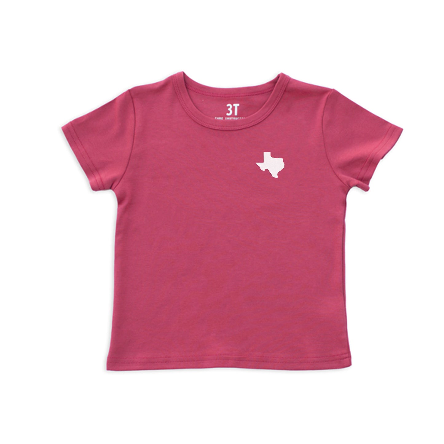 Texas State Shape Kids Tee