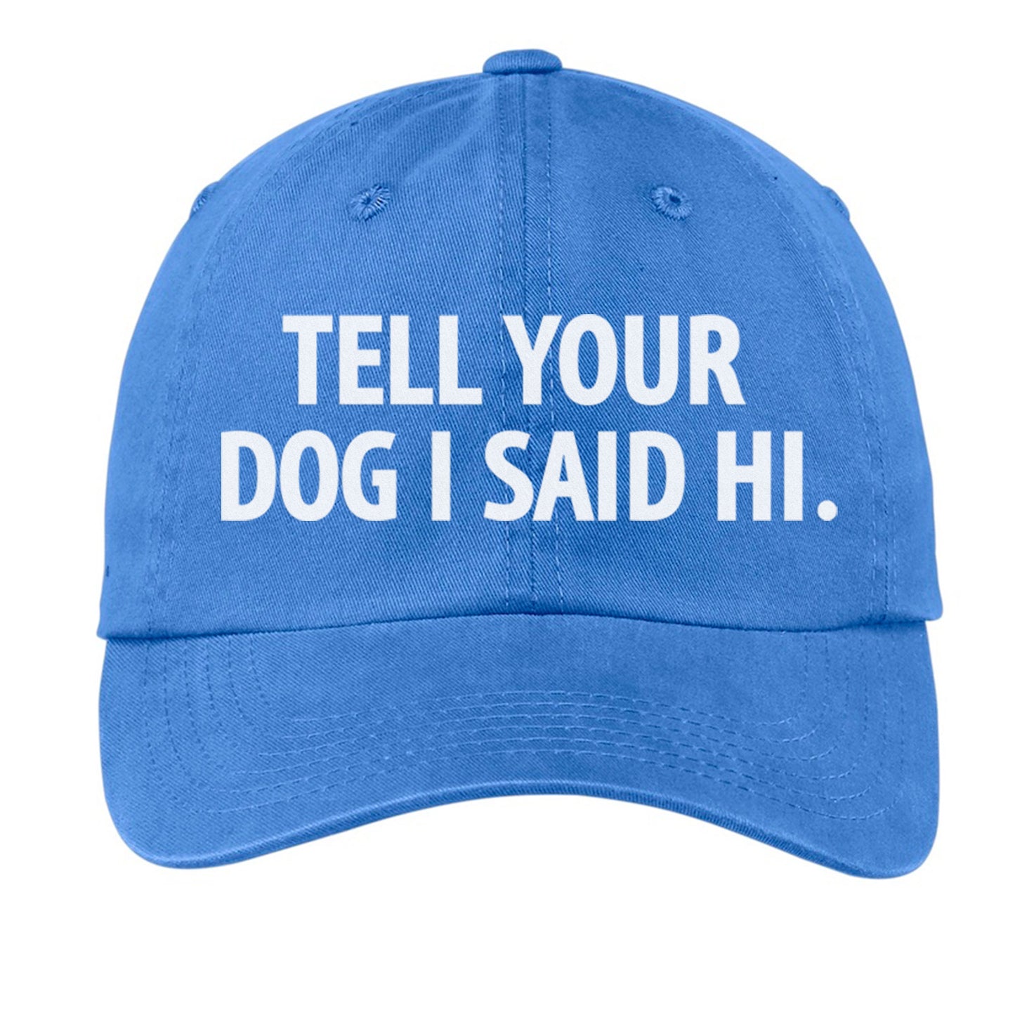 Tell Your Dog I Said Hi. Baseball Cap