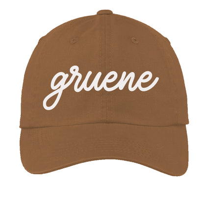 Gruene Cursive Baseball Cap