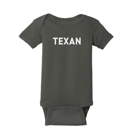 Texan Onesie - Charcoal