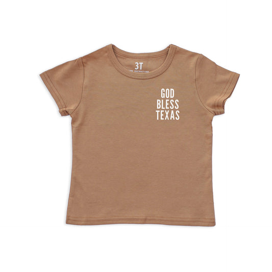 God Bless Texas Kids Tee