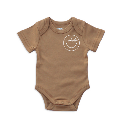 Mahalo Smiley Face Onesie