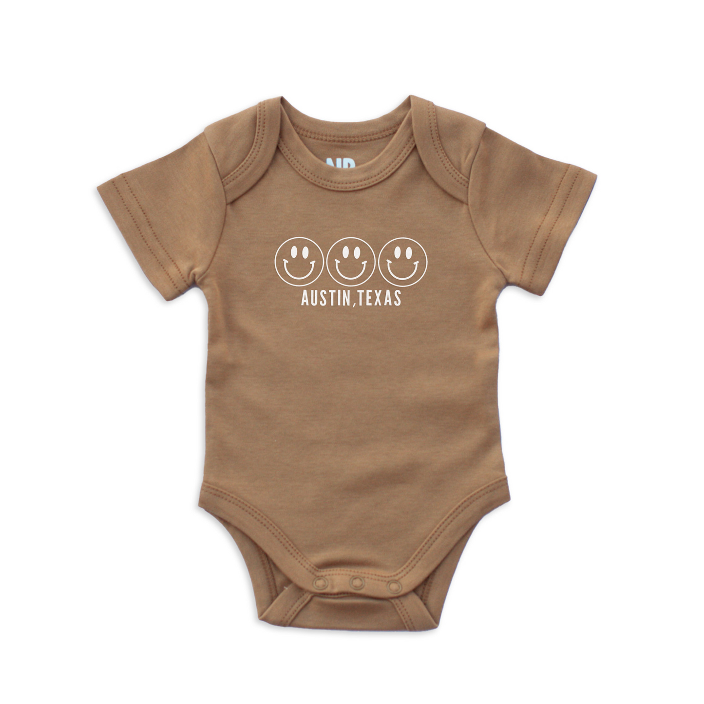 Smile Austin Texas Onesie