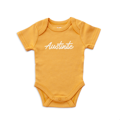 Austinite Outline Onesie