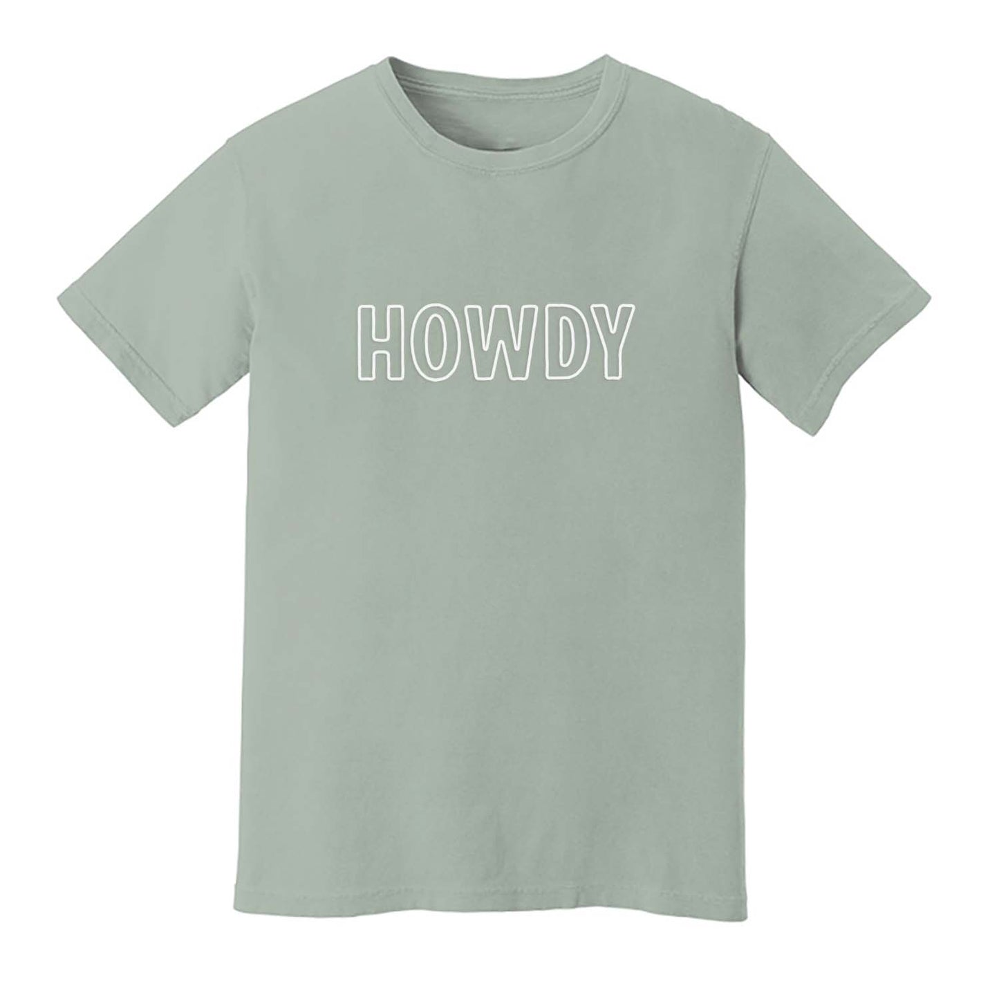 Howdy Outline Washed Tee