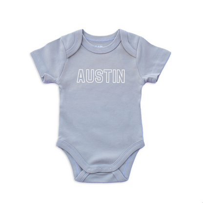 Austin Outline Onesie