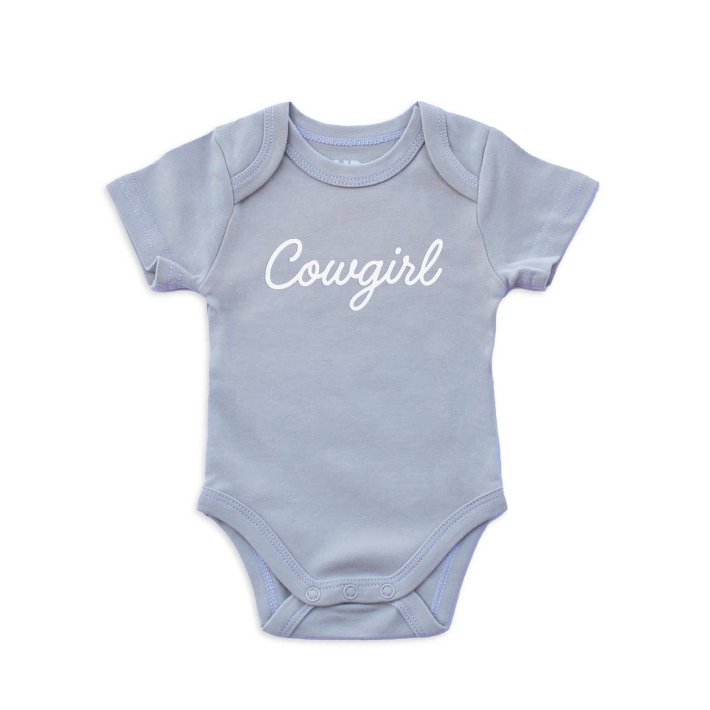 Cowgirl Cursive Onesie