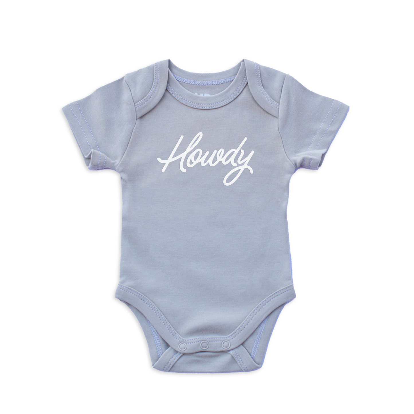 Howdy Cursive Onesie