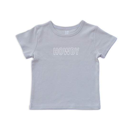 Howdy Outline Kids Tee