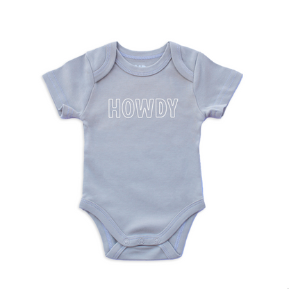 Howdy Outline Onesie