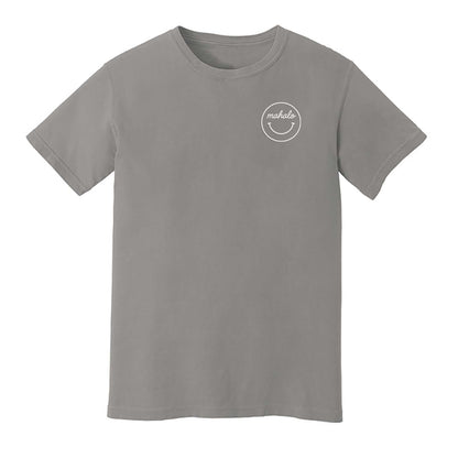 Mahalo Smiley Face Washed Tee