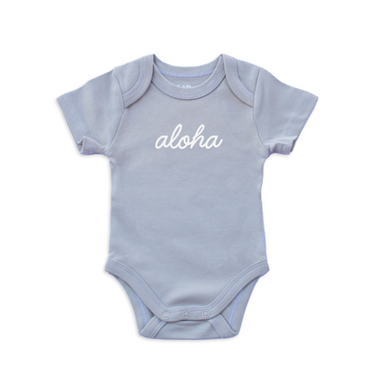 Aloha Cursive Onesie