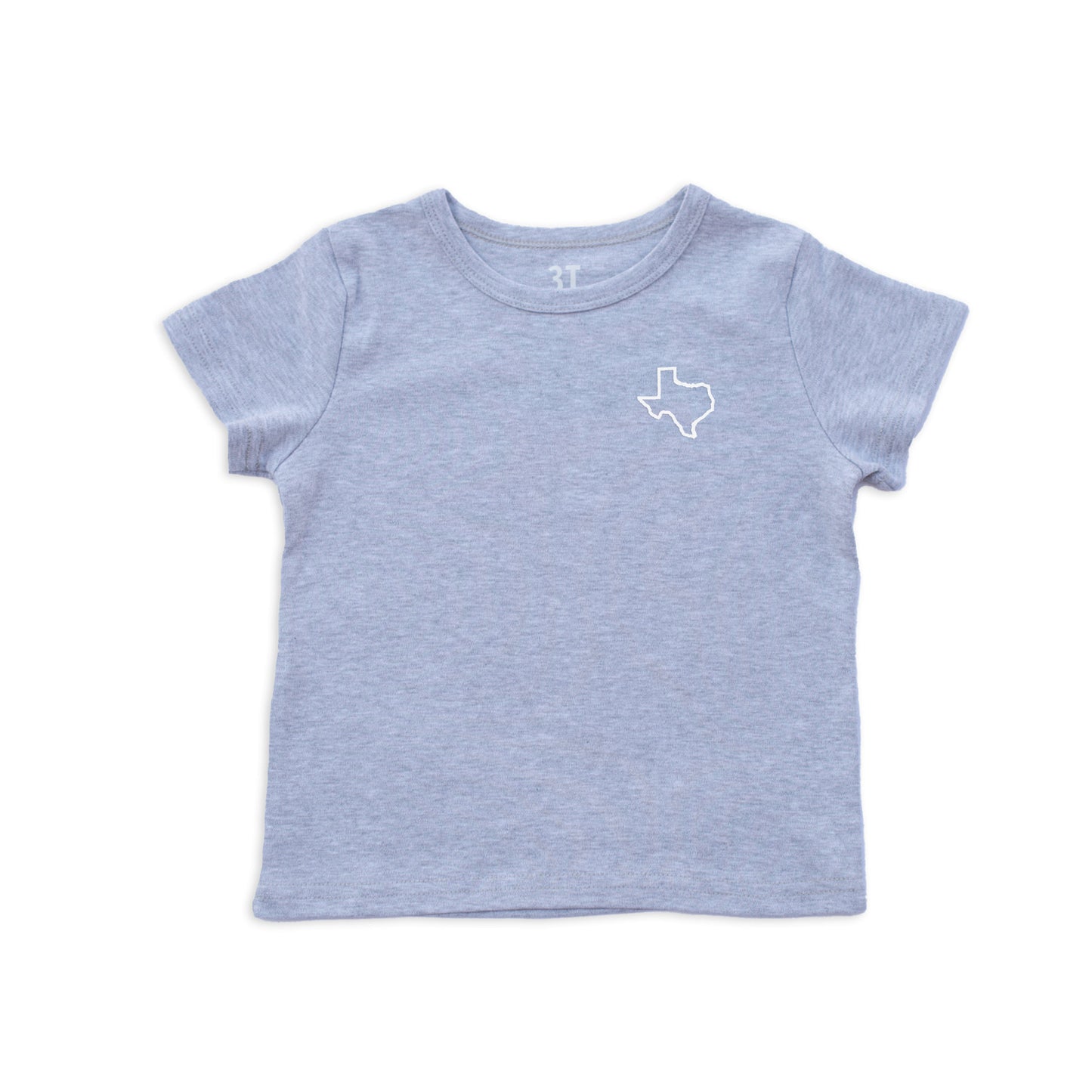 Texas State Outline Kids Tee