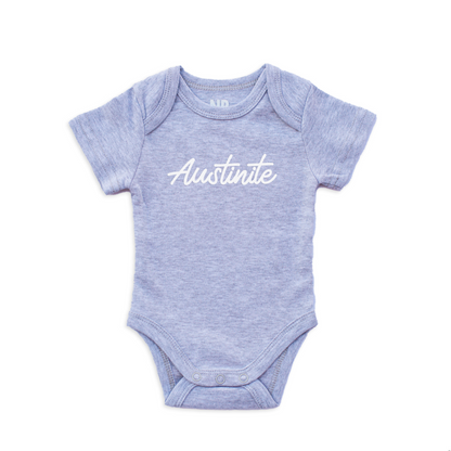 Austinite Outline Onesie