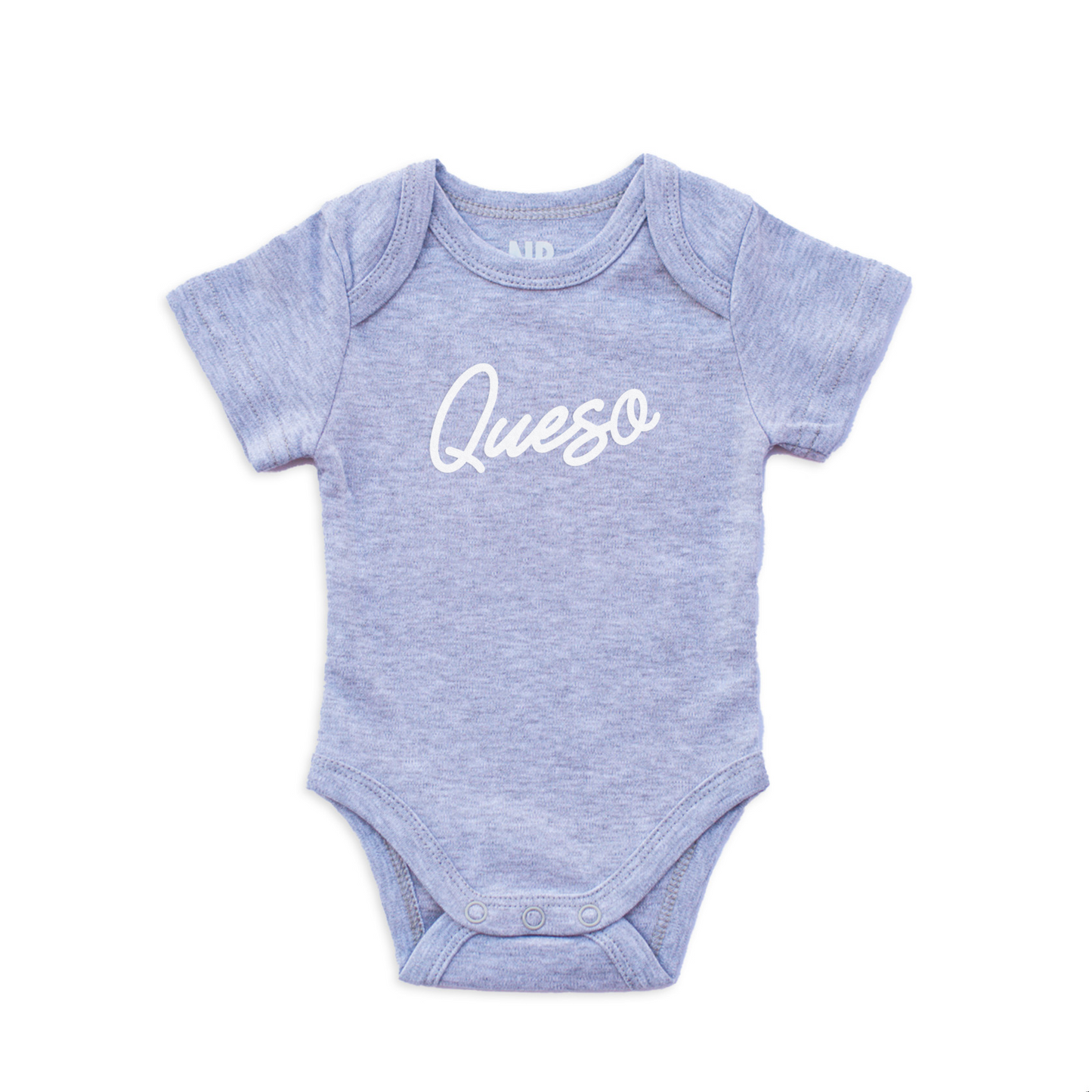 Queso Cursive Onesie