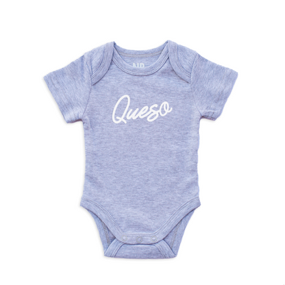 Queso Cursive Onesie