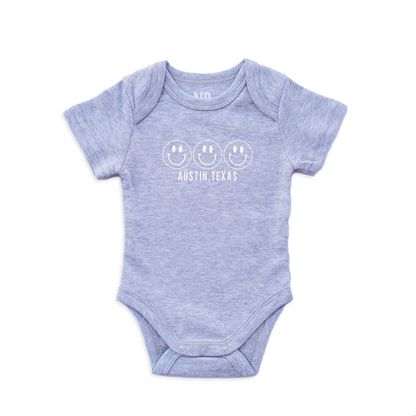 Smile Austin Texas Onesie