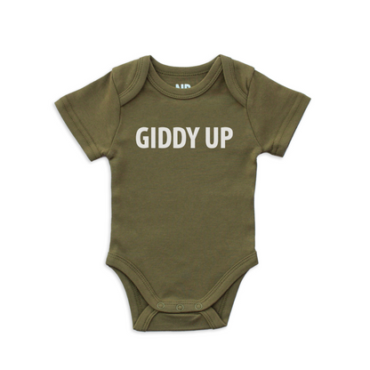 Giddy Up Bold Onesie