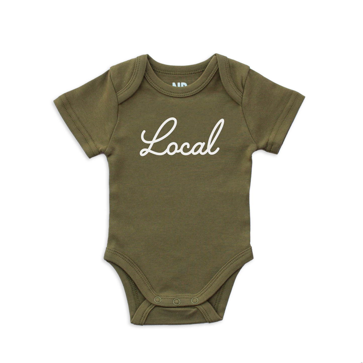 Local Cursive Onesie