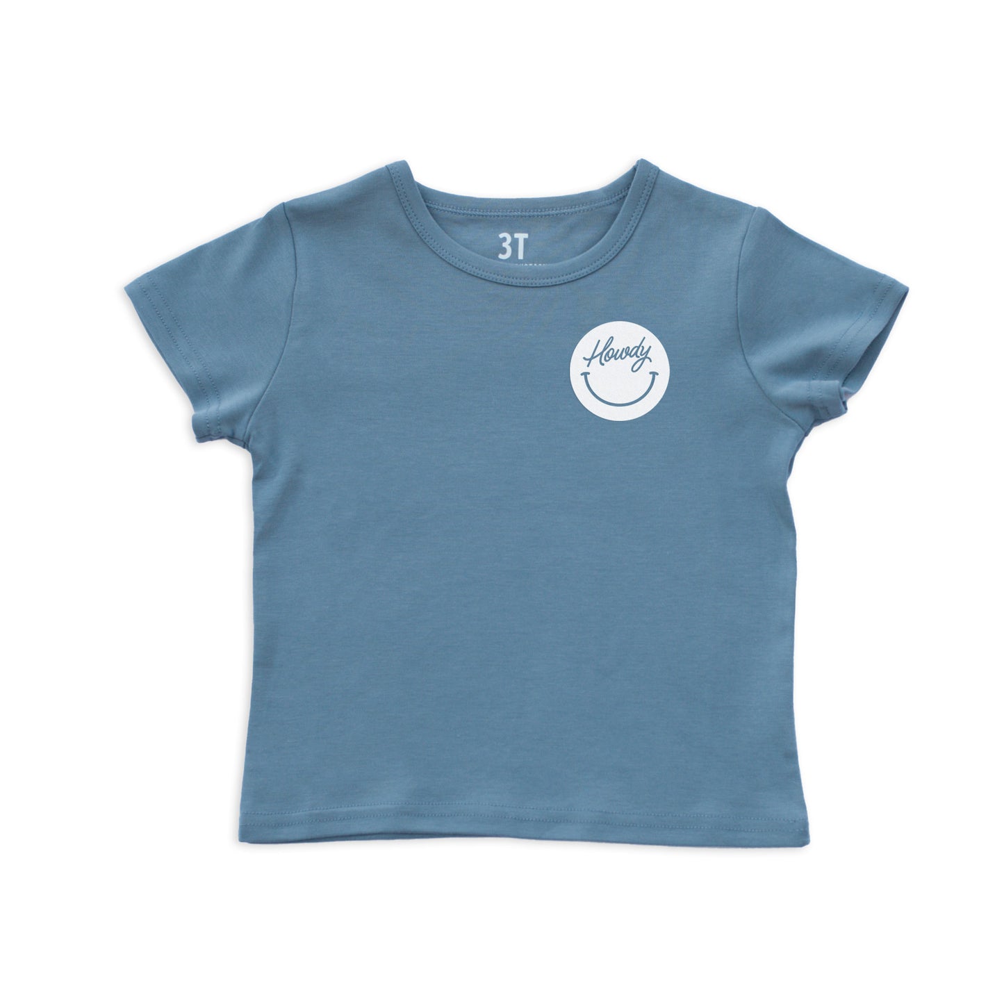 Howdy Cursive Smile Kids Tee