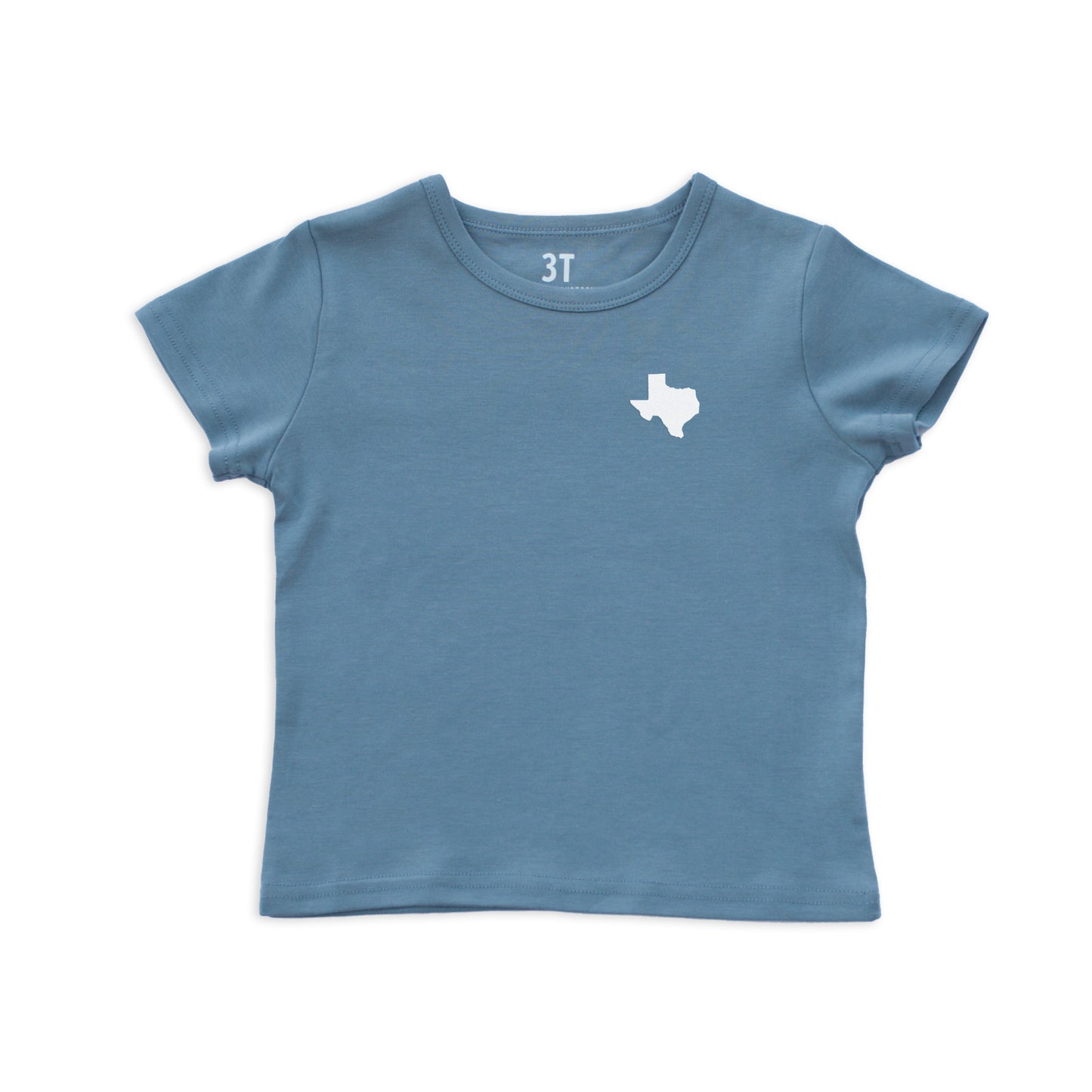 Texas State Shape Kids Tee