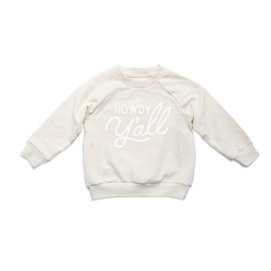 Howdy Y'all Kids Sweatshirt