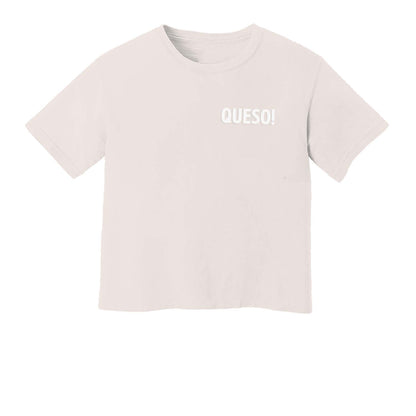 Queso! Washed Crop Tee