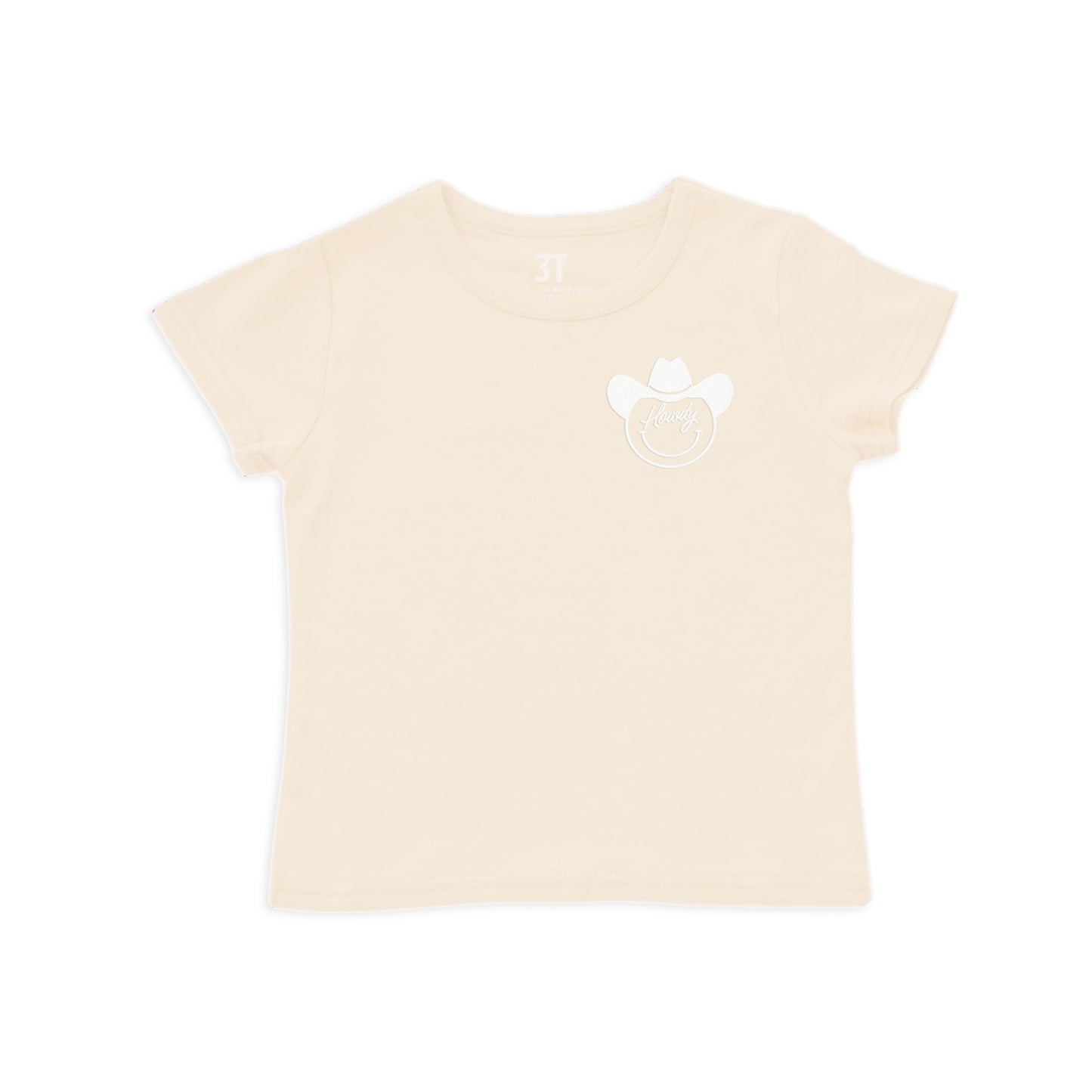 Howdy Cursive Cowboy Kids Tee