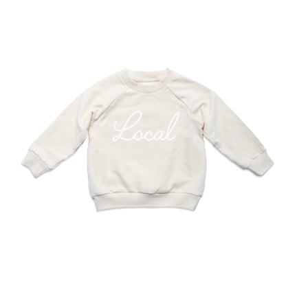 Local Cursive Kids Sweatshirt